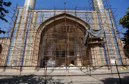 مرحله جدید مرمت مسجد جامع عتیق قزوین آغاز شد
