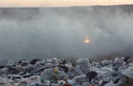 پرونده شهرداری اهواز به دلیل حریق در مدفن زباله به دادگاه رفت