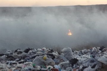 پرونده شهرداری اهواز به دلیل حریق در مدفن زباله به دادگاه رفت