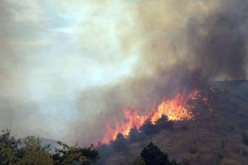 با وجود مهار کامل، لکه گیری آتش سوزی جنگل های ارسباران در حال انجام است