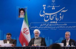 رئیس جمهوری: ایران در گازرسانی به شهرها و روستاها در دنیا اول است
