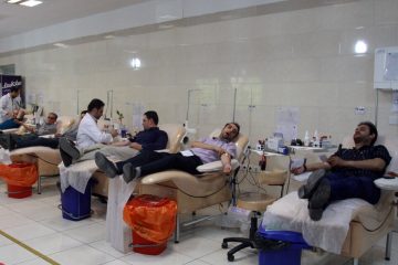 عزاداران حسینی در آذربایجان شرقی ۲ هزار و ۸۰۰ واحد خون اهداء کردند