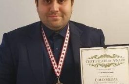 مخترع جوان ایرانی در مسابقات جهانی کانادا lمدال طلا کسب کرد