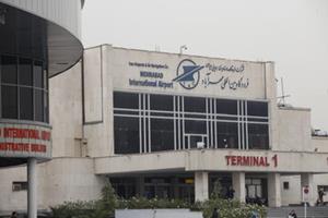 هیچ مسافری از ریزش سقف کاذب فرودگاه مهرآباد اسیب ندید