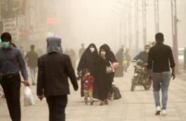 گرد و غبار در ایران پدیده‌ منطقه‌ای است
