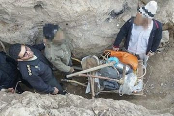 ۲ باند حفاری غیرمجاز در مراغه دستگیر شدند