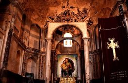 بازسازی نقش و نگارهای کلیسای سنت استپانوس جلفا به پایان رسید