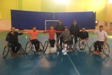 اردوی تیم ملی تنیس با ویلچر در تبریز آغاز شد