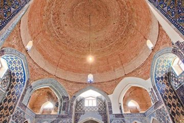 مرمت مسجد کبود و احیای عمارت مظفریه در کهنه خیابان تبریز ادامه دارد