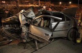 حادثه رانندگی در جاده فرعی میانه – خلخال سه کشته به جا گذاشت