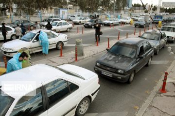 ترافیک در محورهای ورودی تهران سنگین است