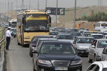 کاهش ۱.۲ درصدی تردد در جاده‌‎های بین‌شهری