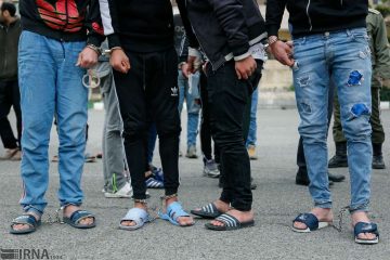 دستگیری ۴ نفر اراذل و اوباش خیابان کارگر در طرح ضربتی پلیس کاشان
