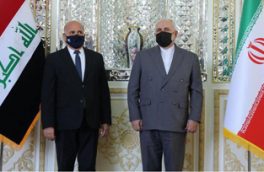 دیدار وزیر امور خارجه عراق با دکتر ظریف در تهران