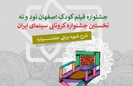 برگزاری جشنواره فیلم‌های کودکان و نوجوانان به شیوه برخط و فیزیکی با رعایت پروتکل‌های بهداشتی