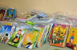 اجرای طرح مهر تحصیلی با توزیع بیش از ۶۰۰ بسته کیف و نوشت افزار به نیازمندان