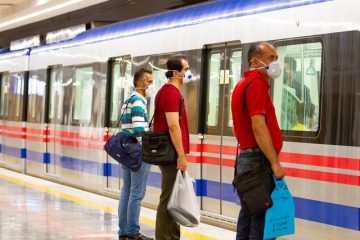 واگن های متروی اصفهان هر شب با ۴ دستگاه uvc ضدعفونی می شود