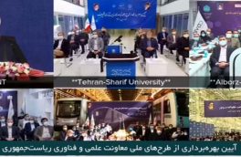 طرح‌های ملی دانش‌بنیان با دستور دکتر روحانی افتتاح شد