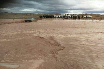 سیلاب ناگهانی جان ۶  نیروی اکیپ امداد برق شمال کرمان را گرفت