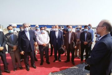 عملیات اجرایی نیروگاه ۱۴۰۰ مگاواتی سیریک در استان هرمزگان آغاز شد