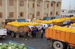 ۸۲ هزار تن محصولات کشاورزی از مرز مهران به عراق صادر شد