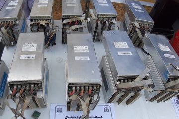 کسف  ۱۱ دستگاه ماینر قاچاق در سه نقطه از شهرستان مراغه