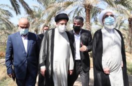 مصوبات سفر استانی رئیس جمهوری نوید بخش نجات نخلستان های بوشهر