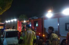 آتش‌سوزی یک ساختمان ۲ طبقه در جنوب تهران سه مصدوم داشت