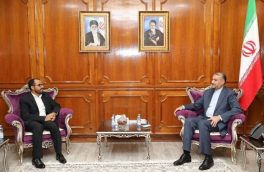 دیدار وزیر امور خارجه با مذاکره کننده ارشد دولت نجات ملی یمن در مسقط