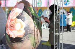 ۸۳ تخم مرغ  طراحی شده طی جشنواره تخم مرغ‌های نوروزی در سطح شهر تبریز نصب می شوند