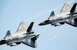 جنگنده های چینی در آسمان تایوان  قدرت نمایی کردند