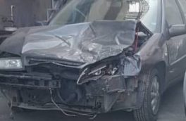 خودروی حامل مسعود پزشکیان در مسیر ارومیه به میاندوآب تصادف کرد