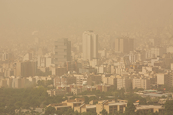 هشدار تشدید خیزش گرد و خاک در تهران و ۱۰ استان دیگر