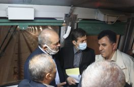وزیر کشور از خط ۱ قطار شهری تبریز بازدید کرد