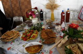 برگزاری جشنواره پخت نان سنتی ختاب در روستای تازه کند بخش خسروشاه