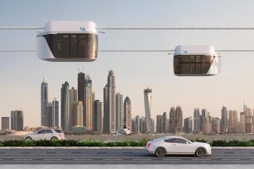 بکارگیری اولین خودروهای غلافی معلق در شارجه امارات