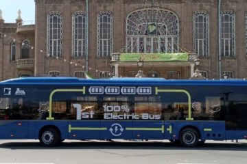 اتوبوس‌های برقی در ناوگان حمل و نقل عمومی کلان‌شهرها افزایش می یابد