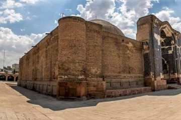 ورودی و محوطه مسجد تاریخی کبود تبریز ساماندهی می شود