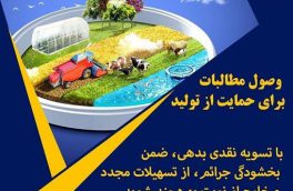 پرداخت تسهیلات بانکی به مشتریان بدهکار بانک کشاورزی در استان آذربایجان شرقی