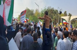 راهپیمایی سراسری ملت در اعلام انزجار از دشمنان برگزار شد