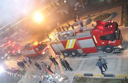 اعزام آتش‌نشانان در پی مشاهده دود در یک اتاق اداری فرودگاه شیراز