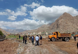طغیان رودخانه ها در کرمانشاه؛ خسارت سیلاب به تاسیسات برقی و محصولات باغی