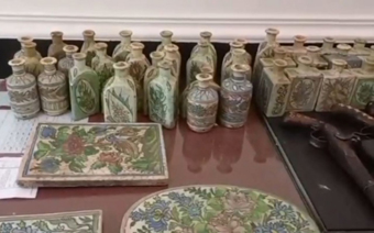 کشف ۱۰۰ قطعه اشیاء تاریخی در گلستان