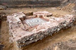کشف مقبره‌ای از روم باستان با موزاییک‌های منحصر به فرد