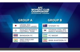قرعه‌کشی جام باشگاه‌های فوتبال زنان آسیا/ همگروهی بم با نمایندگان استرالیا و کره‌جنوبی