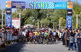 مرحله دوم تور دوچرخه سواری ایران – آذربایجان با ۸۱ رکابزن آغاز شد