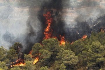 مهار آتش سوزی مراتع پلدختر