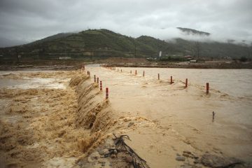 وقوع سیلاب و آبگرفتگی در شش روستای آذربایجان شرقی