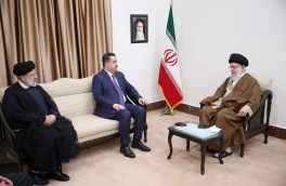 دیدار نخست وزیر عراق و هیئت همراه با مقام معظم رهبری