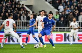 ازبکستان ۲ – ایران ۲ تیم ملی پیروزی را با تساوی مقابل ازبک‌ها  عوض کرد